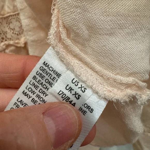 Free People Lily of The Valley Midi Dress - Peachy Keen - Xs - Picture 12 of 16